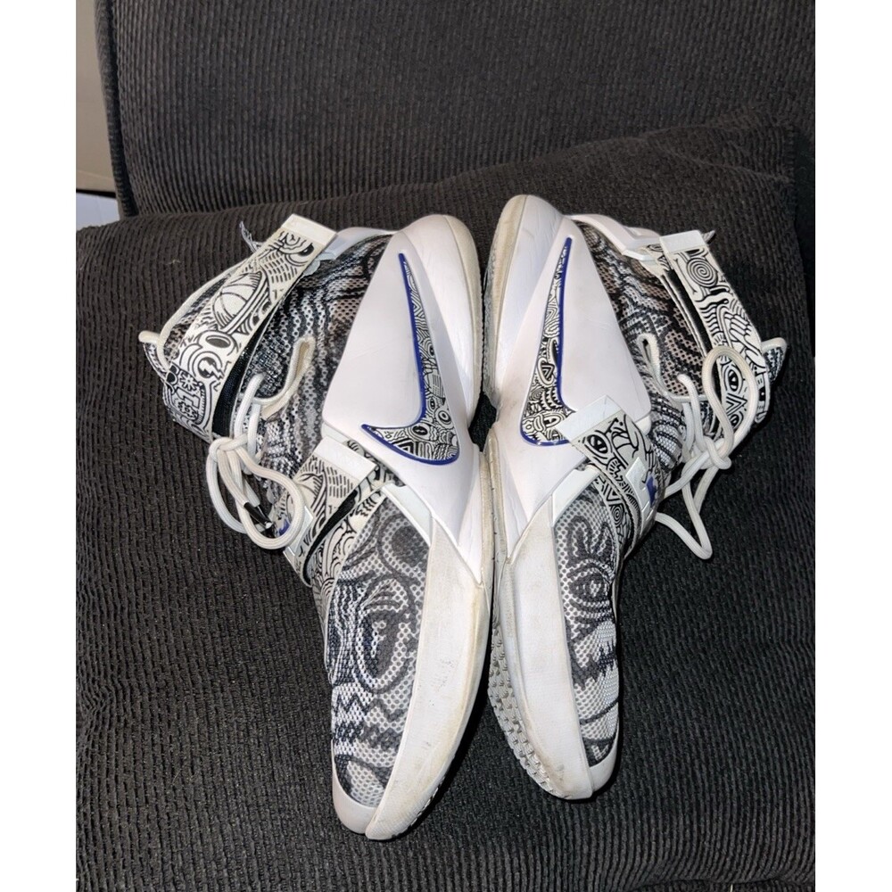 Nike LeBron Soldier 9 LE Freegums White/Black/Blue Accents Size- 11.5